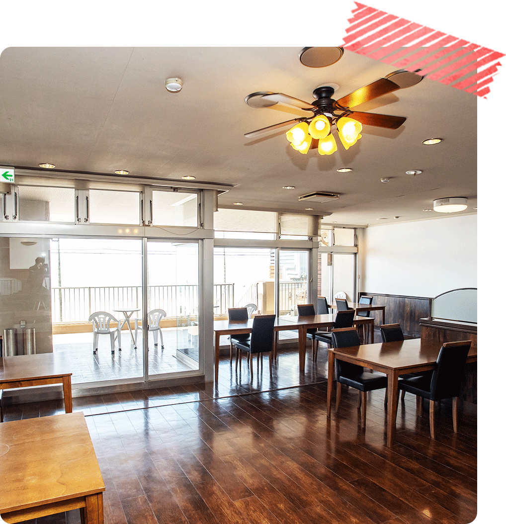 ２日目午前８時の朝食